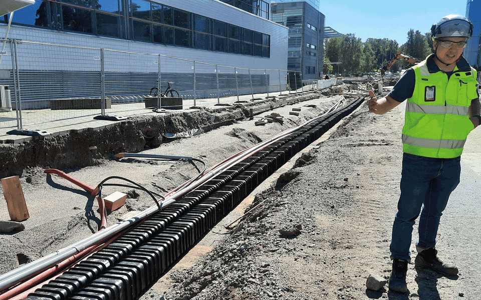 Rail And Light Rail Buried Cable Routes