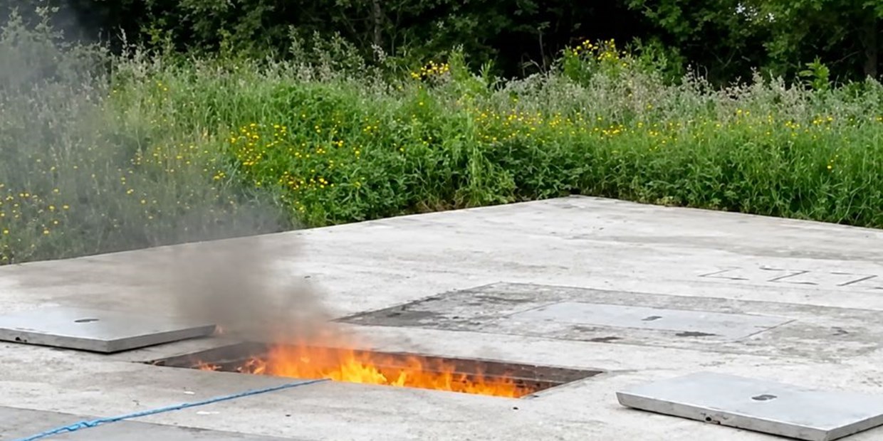 Tested for fire performance