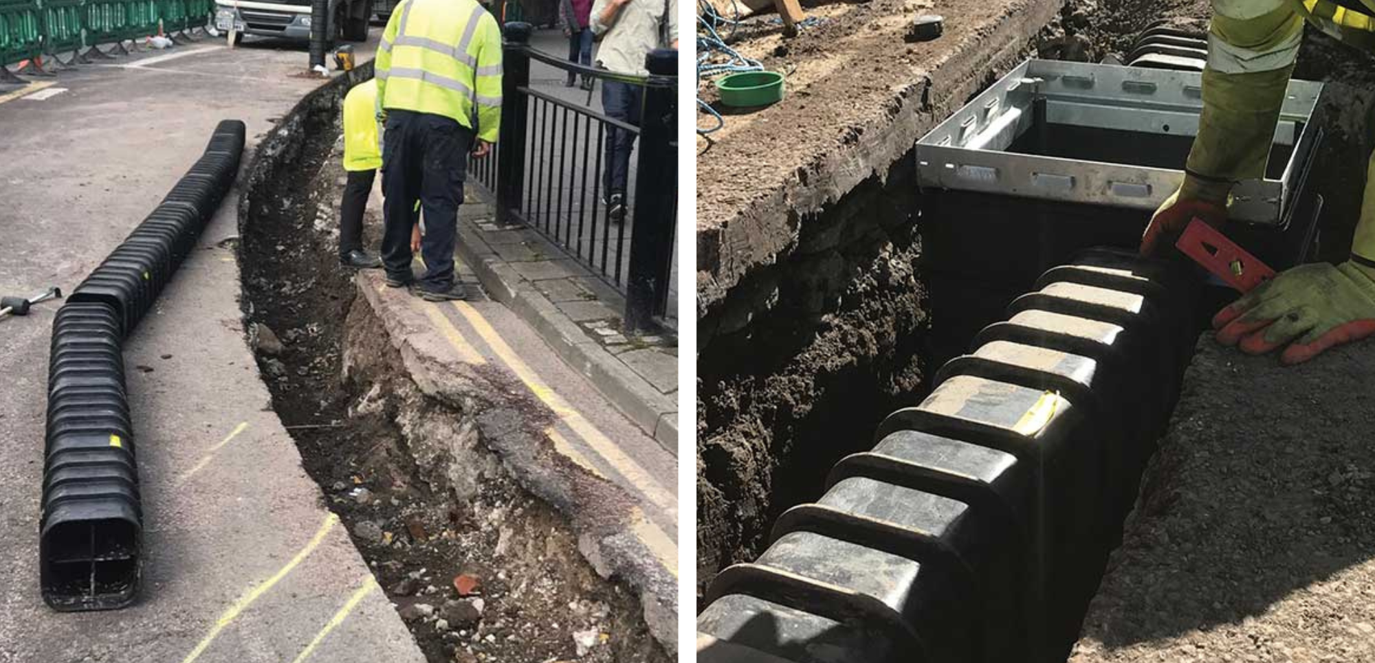 4. Shallow ducting for a busy Newcastle bus route