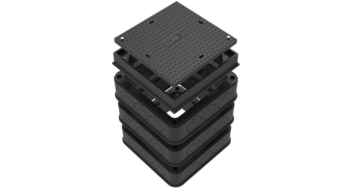 [NEW] Composite frame and cover