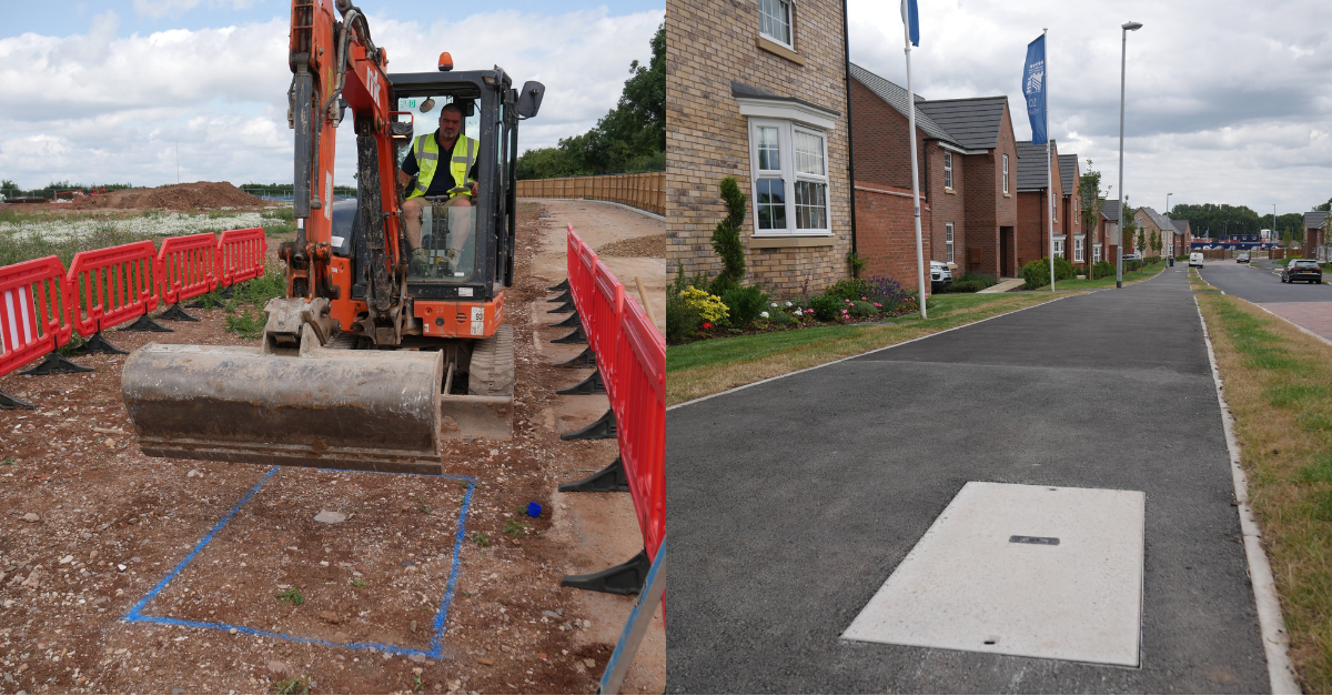1. Time-sensitive connectivity for a new-build housing estate