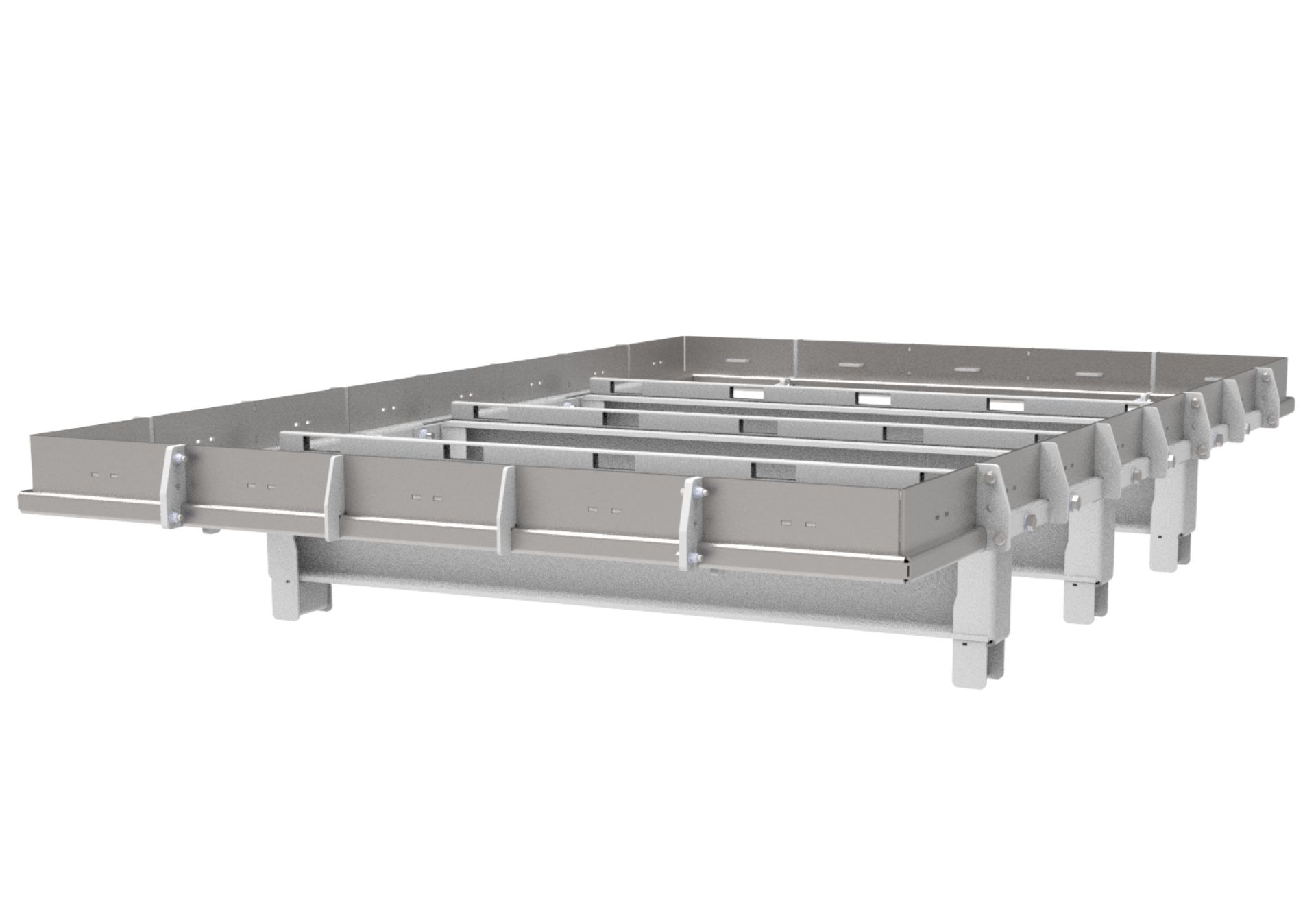D400 Slider Steel Frame Render