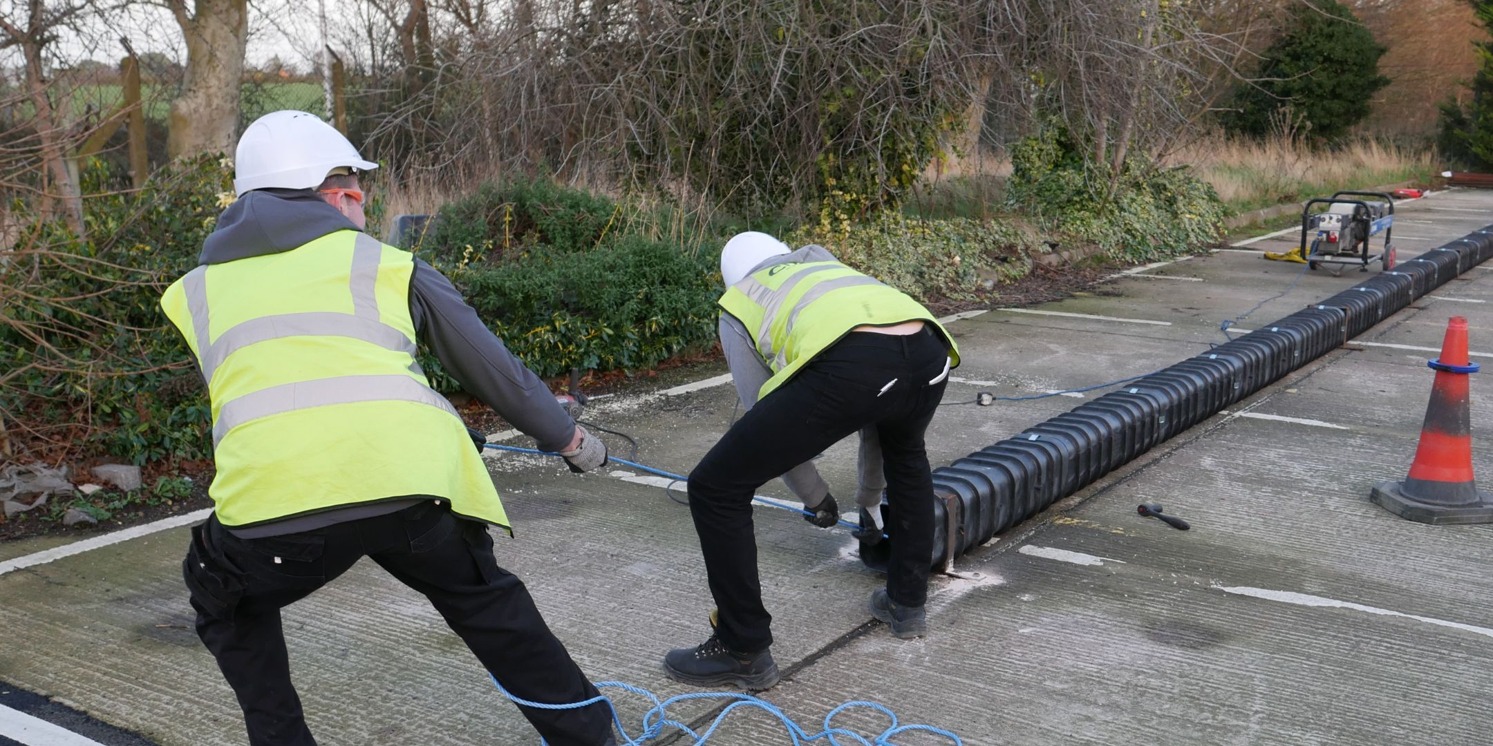 3. Lubrication reduced resistance