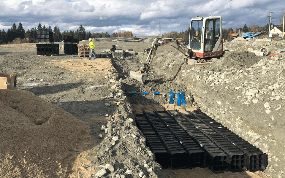 Le MULTIduct™ utilisé en Pologne pour la protection des câbles le long d’une autoroute