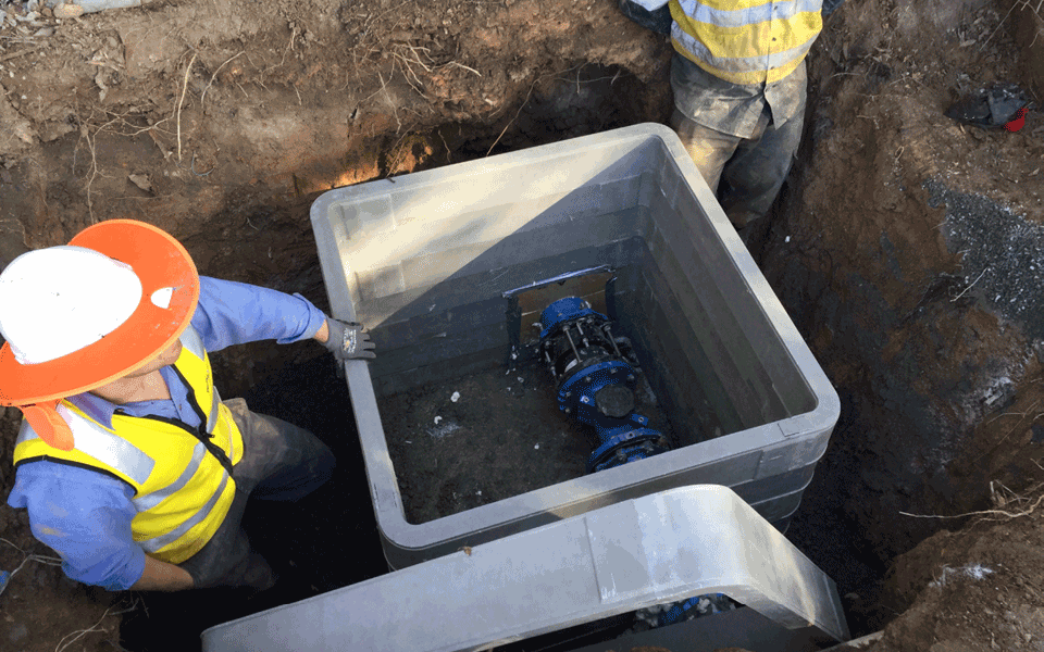 Sports Centre Water Meter Installation